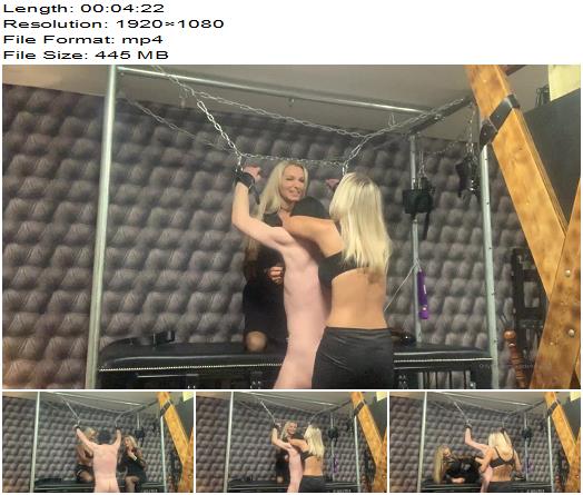 Lady Dark Angel Mistress Vixen  Teasing and tickling our slave  Tickling preview