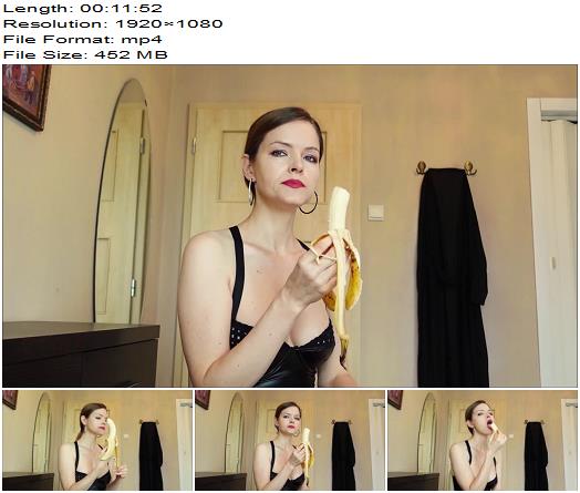 Lady Suzanne  Sexy banana JOI  Masturbation Instruction preview