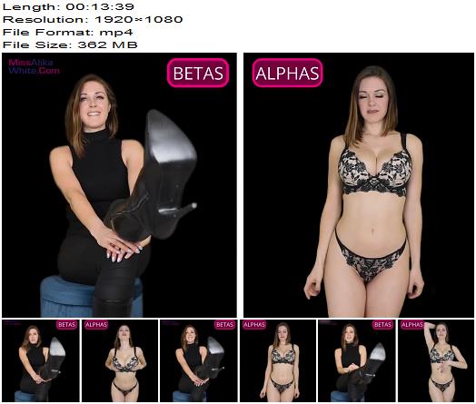 Miss Alika White  Beta Discipline Training Cuckold  Cheating Wife preview