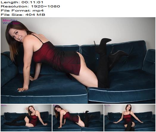 Miss Alika White  The Real Reason I Dont Take My Clothes Off  Femdom Pov preview