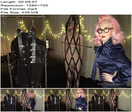 Miss Kim Rub Caged Part 3 Femdom preview
