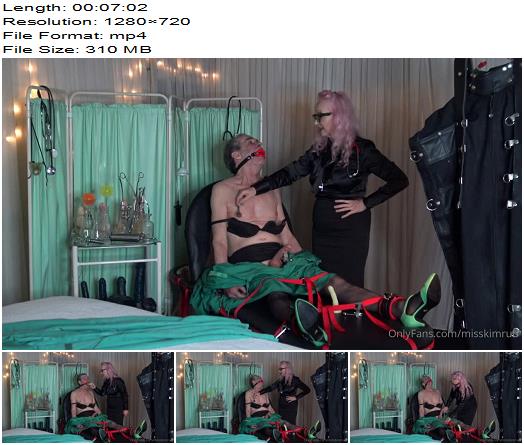 Miss Kim Rub  Restrained For Treatment  Part 2  Sissy preview