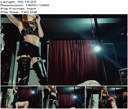Mistress Euryale Ballbusting the Ashtray  Ball Abuse preview