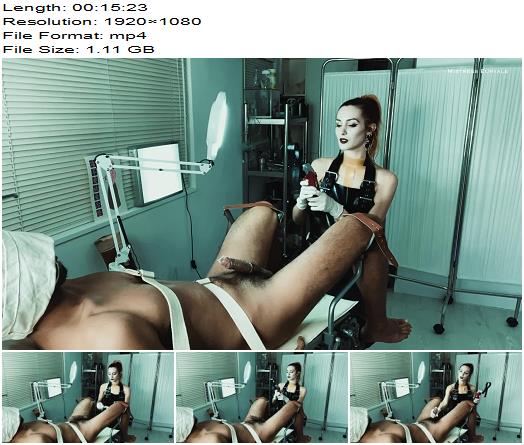 Mistress Euryale Clinical Extraction on the Gyno Chair  Medical Femdom preview