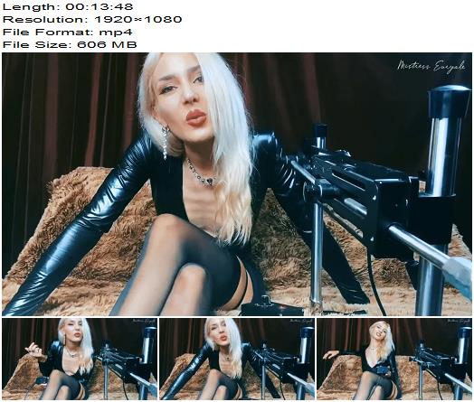 Mistress Euryale  Fuck machine sissy slut  Slave Training preview