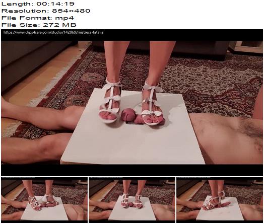 Mistress Fatalia My screaming is the answer Ball Abuse preview