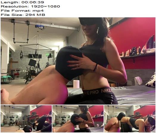 Mistress Gaia Lick My Sweaty Foot Worship preview