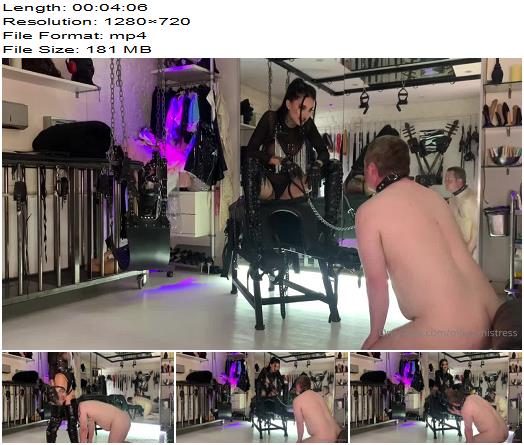 Mistress Mika Slave recaptured after he tried to escape Shoe Boot Worship preview