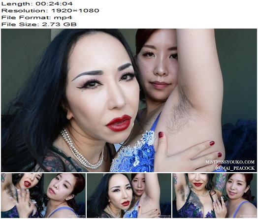 Mistress Youko  Double Hairy Armpit Goddesses JOI  Femdom Pov preview