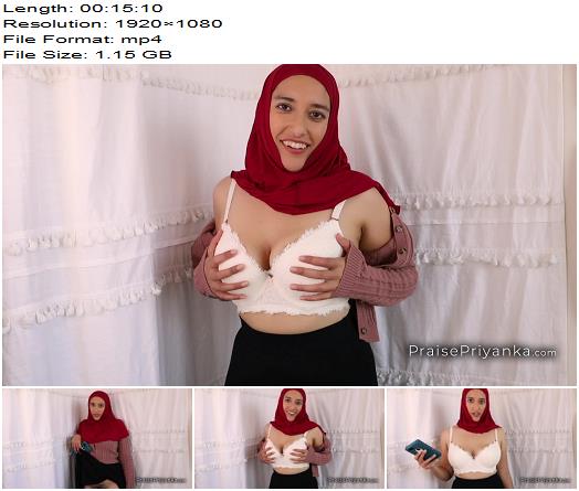 Praise Priyanka  Seducing The Imam in Mosque  Blackmail  Findom preview