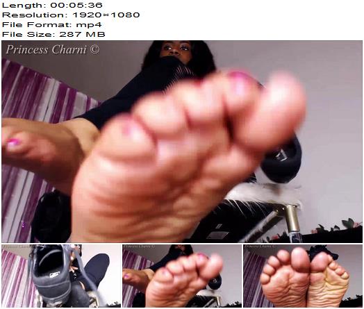 Princess Charni  Black Vans Sneakers Sweaty Socks  Soles  Foot Fetish preview