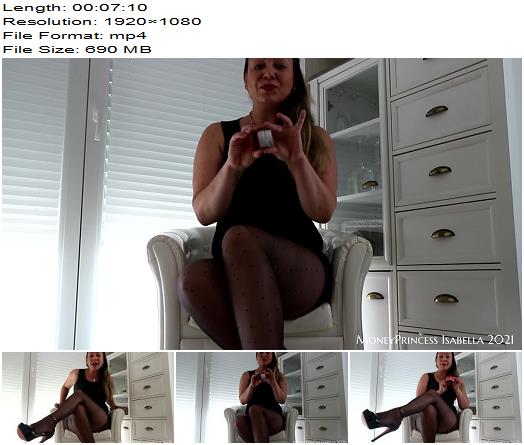 Princess Isabella  Your card is drained at its limit  Blackmail  Findom preview