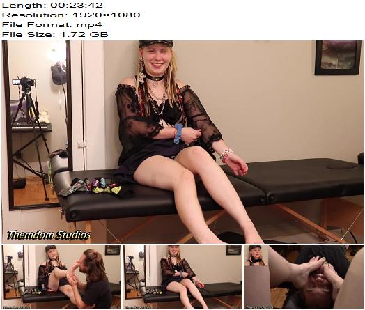 Themdom Studios  Sweaty Ticklish Foot Worship  Chey  Femdom preview