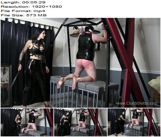 Club Stiletto FemDom  Mistress Damazonia  Price to Pay  Whipping and Caning preview