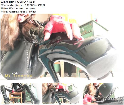 DommeTomorrow  Boot Cleaning Beast  Fetish preview