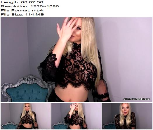 Lexi Luxe  Your Weekend Slave Tasks  Blackmail  Findom preview