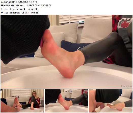 Liara Sin  Are you dreaming of massagging my feet and being ignored  23112020  Fetish preview