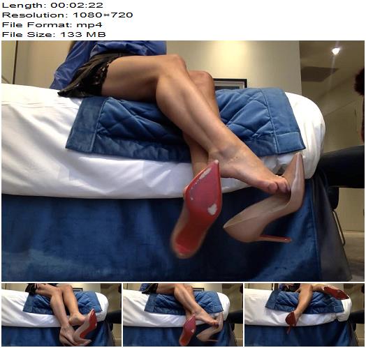Miss Tiff  Jerk Off to My Sexy Feet and Legs  Foot Fetish preview