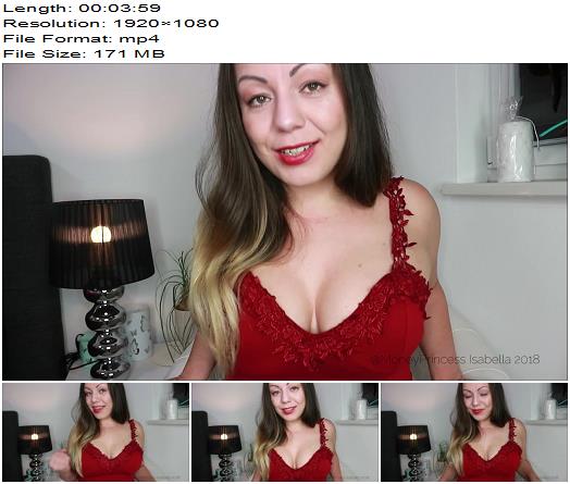 Princess Isabella  30 days of edging to my tits and ass  21  Masturbation Instruction preview