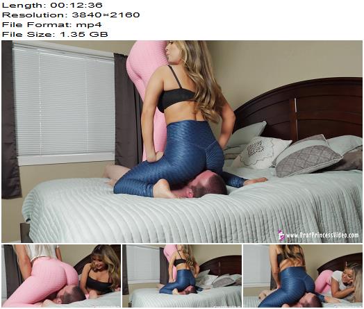 Brat Princess 2  Ava and Lexi  Mean Brats Bounce on Betas Face preview