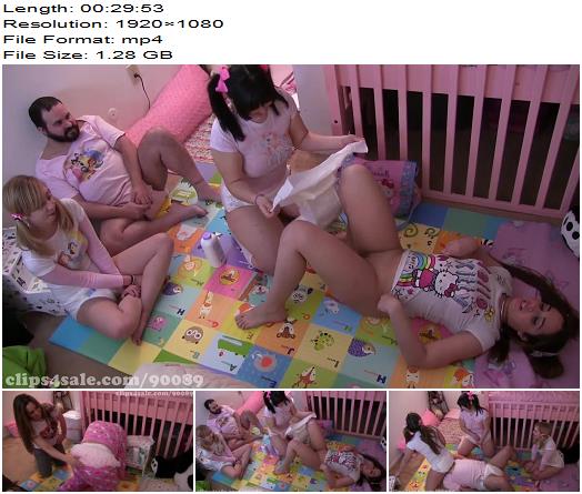 Diaper Boys  Jamie and Adriana  Ally  Sissification Full Video preview