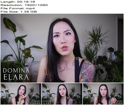 Domina Elara  You are My little Stroke Toy preview