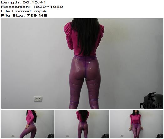 Fetishista  Translucent Latex Ass Shaking preview