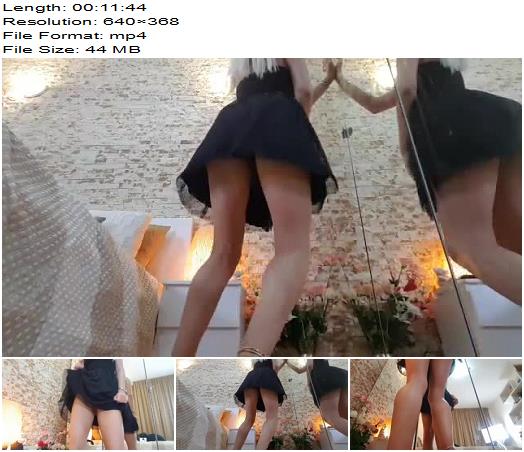 Goddess Natalie  Upskirt tease amp JOI preview