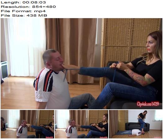 Goddess Zia  Mad mistress hard mouth fuck preview