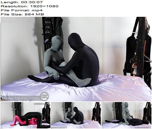 Hinako House of Bondage  Rough Sex in Two Layers of Zentai Tights preview