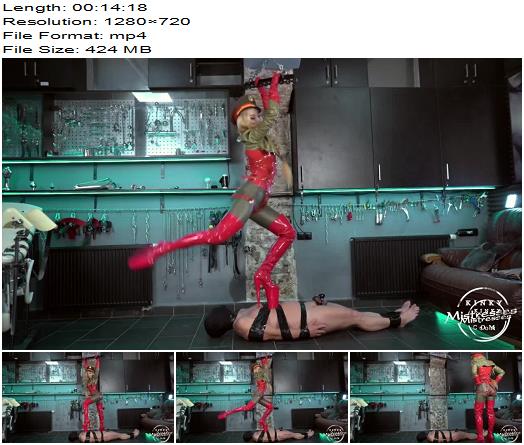 KinkyMistresses  Slavenas trampling Slave  Goddess Slavena preview