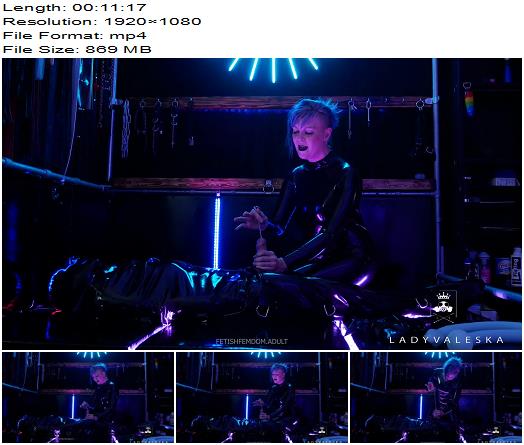 Lady Valeska  Sounding in Latex Sack preview