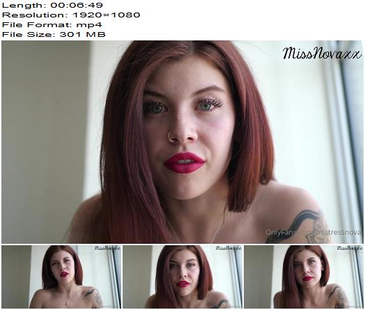 Miss Nova  Harsh Brat Degrades Your Existence For 7 Minutes Straigh preview