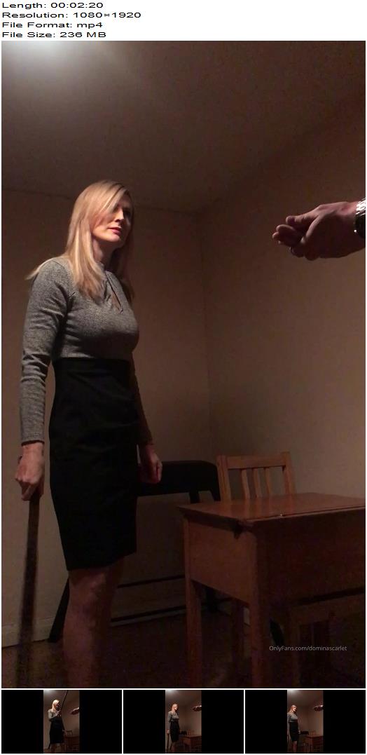 Mistress Scarlet  My Nephew Has Been Misbehaving At School And I Am In Charge Of Disciplining Him preview