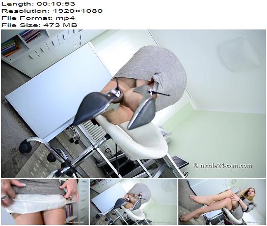 Nicole Cam  Secretary Footjob preview