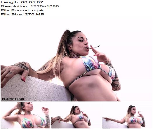 Spanish Ama Bentley  Big Tits Bikini Smoking preview