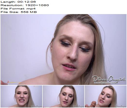 Diane Chrystall Chewing dildo into pieces Close up 4 preview