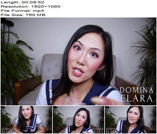 Domina Elara  School Girl Destroys Your Cock preview