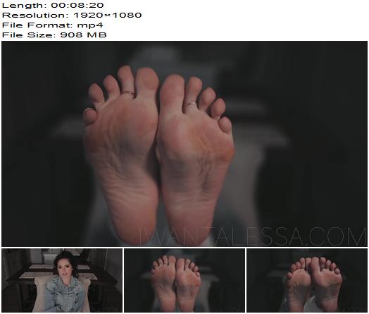 Goddess Alessa  Hooked on My Soles preview