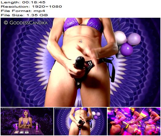 Goddess Candika  Purple Vein  Tarot Game JOI preview