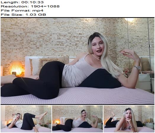 Goddess Natalie  Humiliated fat pig cleans my feet preview