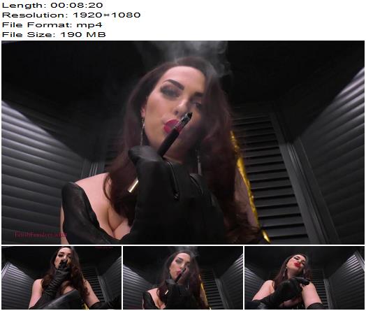 Gynarchy Goddess  Goddess Serena  Goddess Serena smokes a Sobranie Black Russian preview