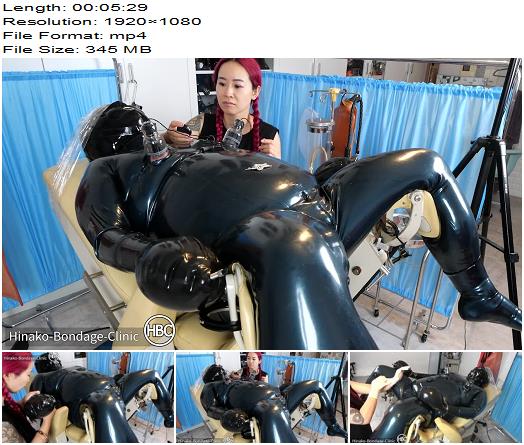 HBC  286lb 130kg Latex Sub Vs the Gynecology Chair preview