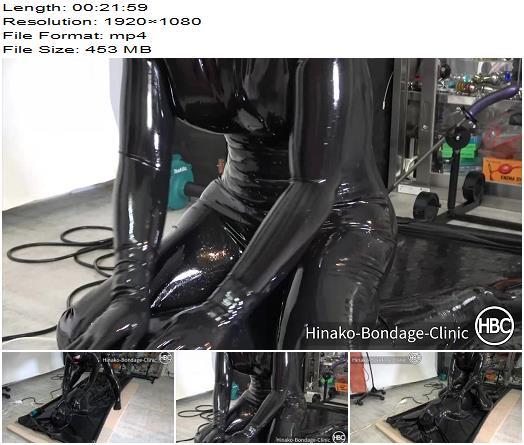 HBC Latex Vacuum Bed With Dick Hole Part 2 preview