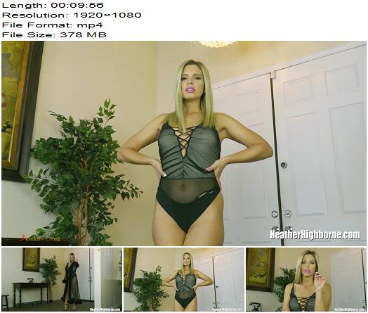 Heather Highborne  Cuck Pays For My Male Strippers preview