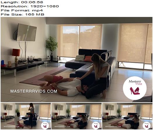 MasterrrVids  Rebecca  Ballbusting In Leggings 1 preview