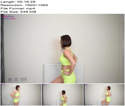 Miss Alika White  15 Minute Workout with Humiliation preview