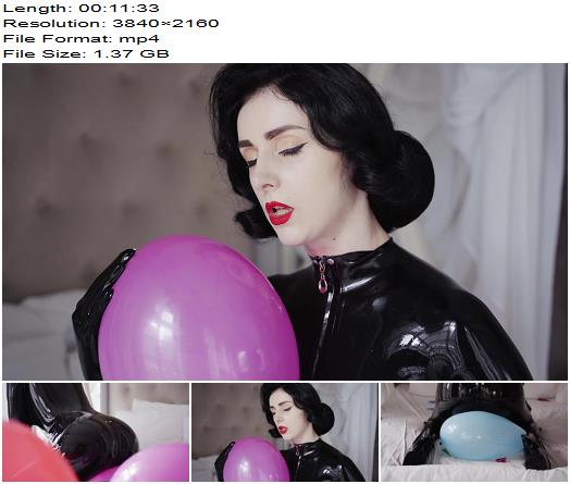 Miss Ellie Mouse  Balloons and Latex ASMR preview