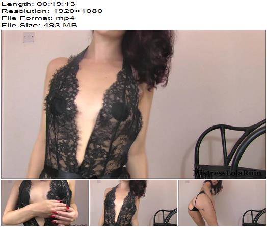 Mistress Lola Ruin Double ruin for your freedom part 1 2 preview