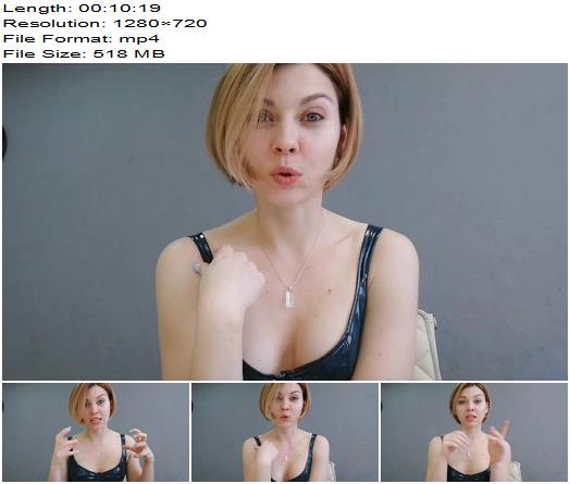 Russian Seductress  Making fun of a loser addicted to BBC porn preview